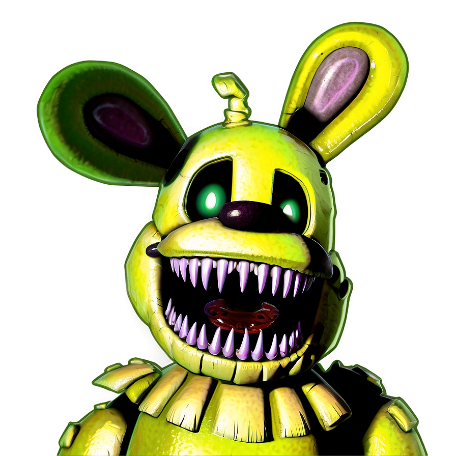 Springtrap Fan Art Png Hla87 PNG