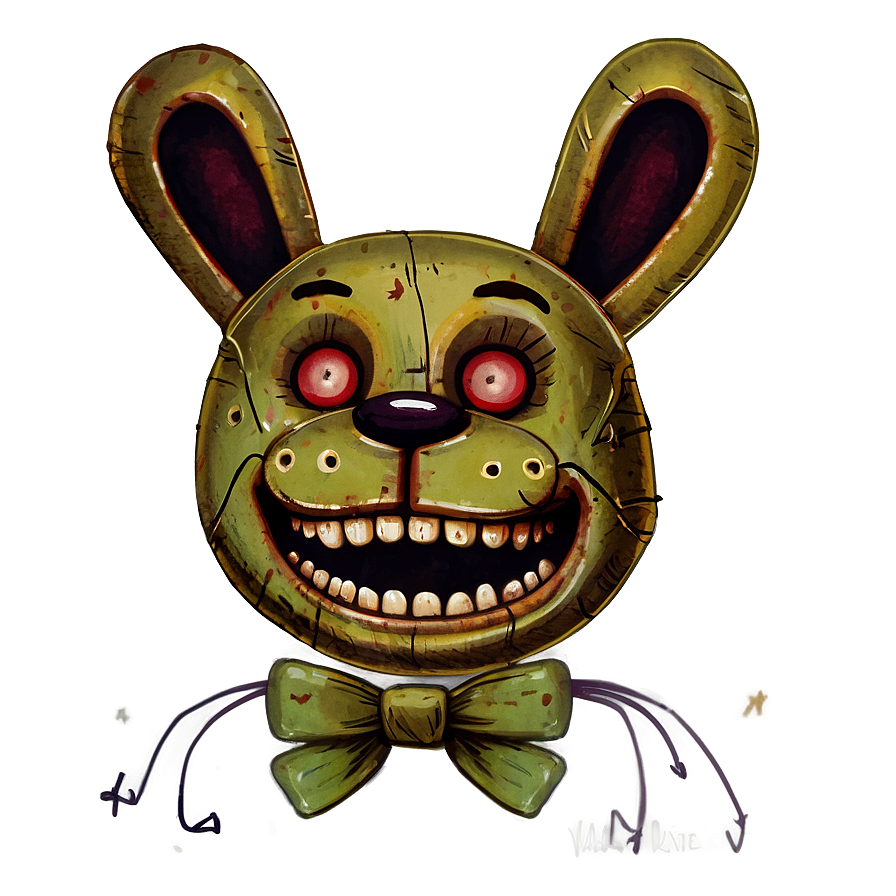 Springtrap Fan Art Png Vxb78 PNG