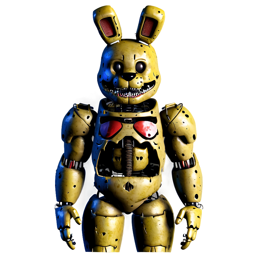 Springtrap In Detail Png 37 PNG