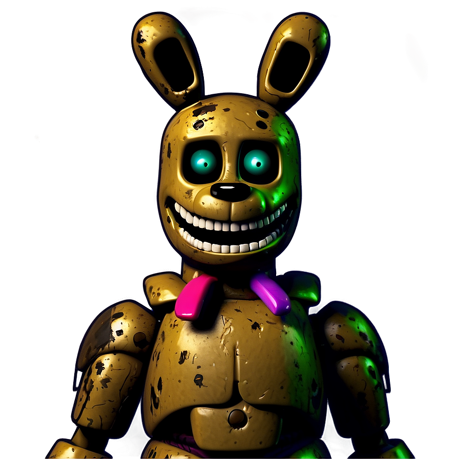 Download Springtrap Jumpscare Scene Png Eoo | Wallpapers.com