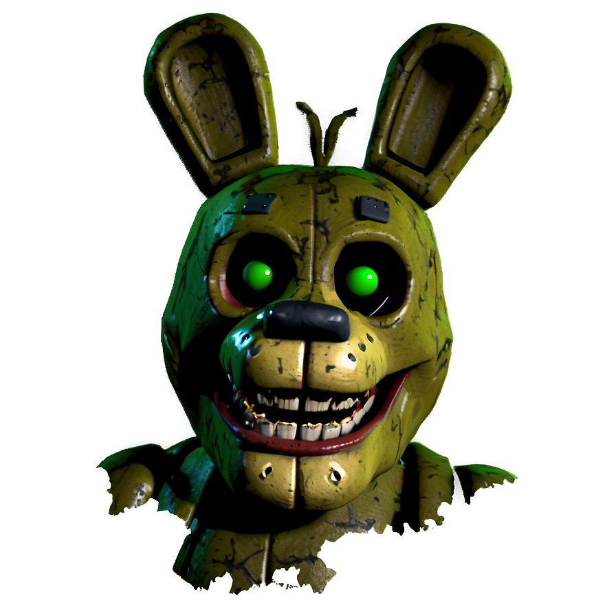 Springtrap Jumpscare Scene Png Mus62 PNG