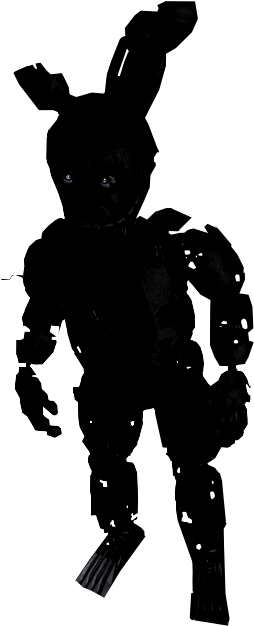 Springtrap Silhouette F N A F PNG