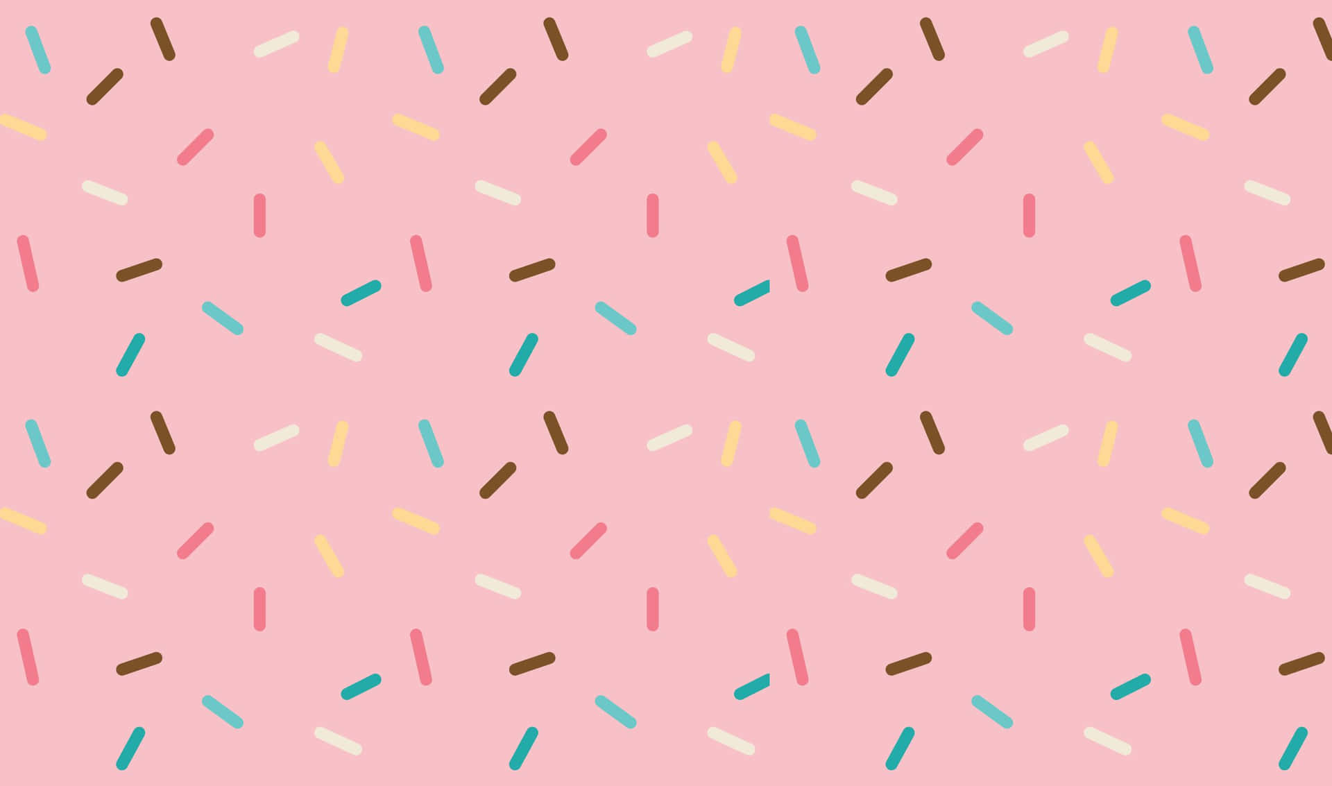 Pastel Pink And Sprinkles Background
