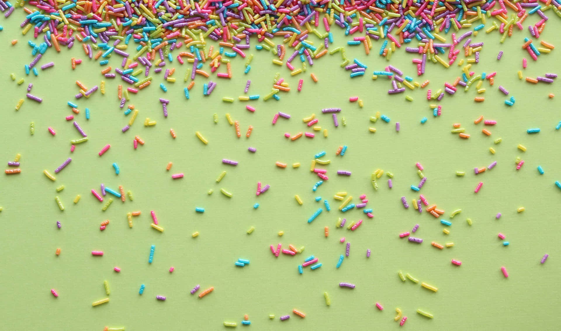 Colorful Sprinkles Explosion Background