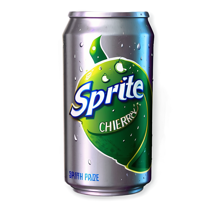 Download Sprite Cherry Flavor Can Png Bvh43 | Wallpapers.com