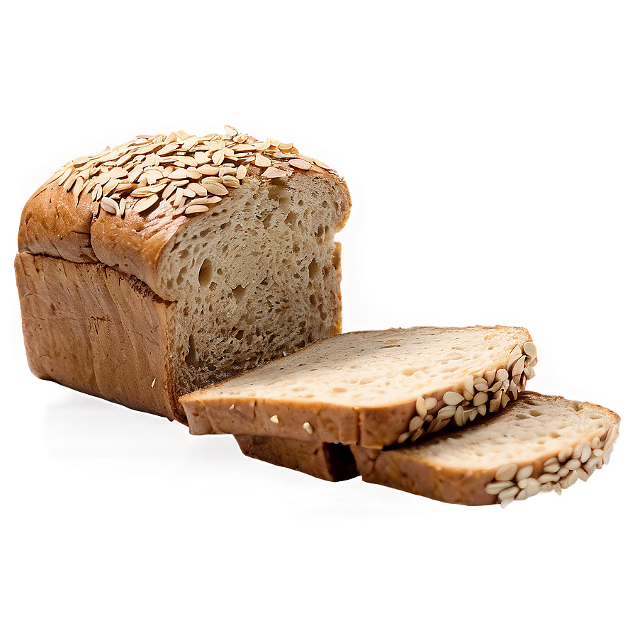 Sprouted Grain Bread Slice Png Uin PNG