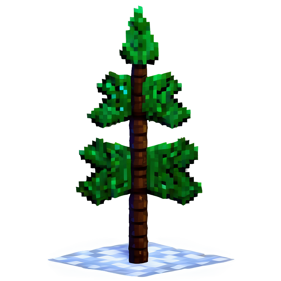 Spruce Tree Minecraft Design Png Unj PNG
