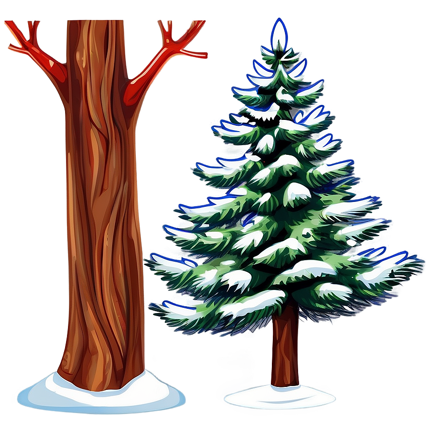 Spruce Tree Vector Outline Png Ftw PNG
