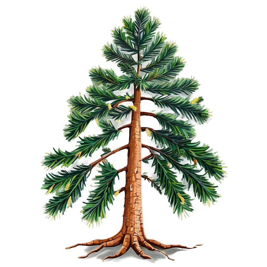Spruce Tree With Root System Png Mlp PNG