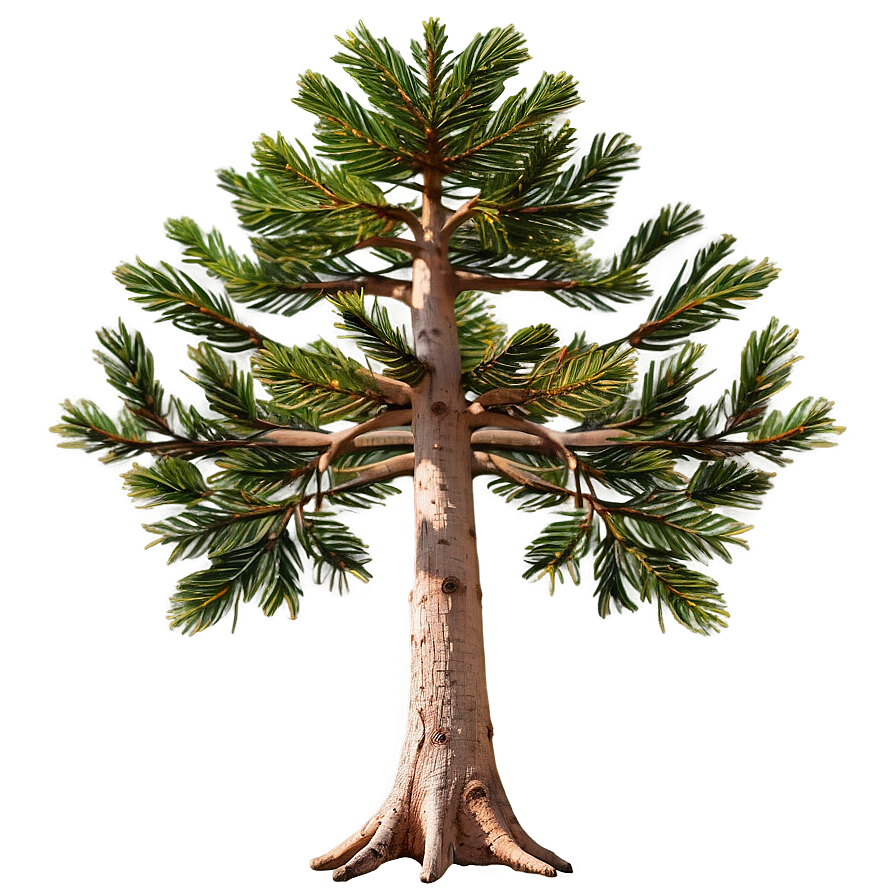 Spruce Tree With Root System Png Rgr PNG