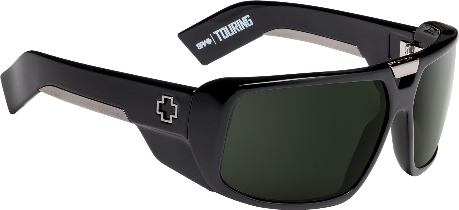 Spy Touring Sunglasses Black PNG