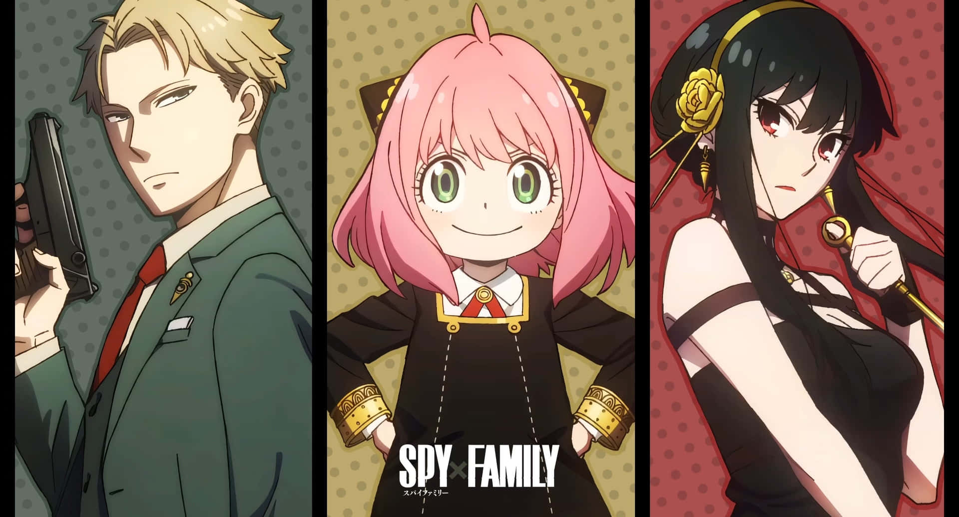 The Forger Family Strikes a Pose in their Spy Game