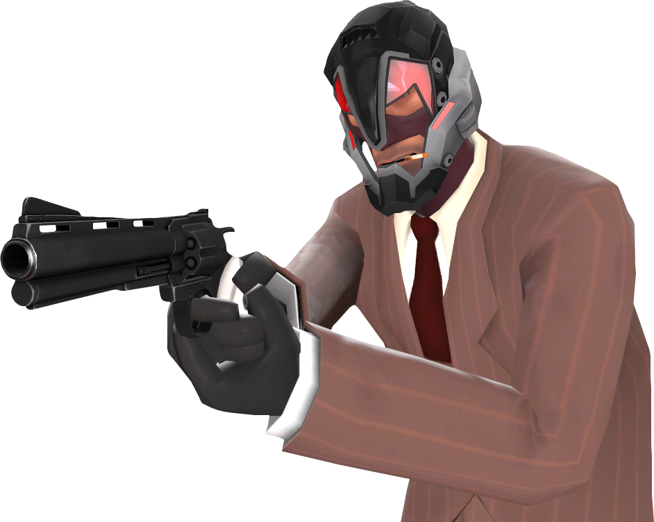 Spy_with_ Revolver_ T F2 PNG