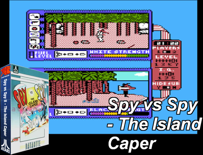 Spyvs Spy Island Caper Video Game PNG