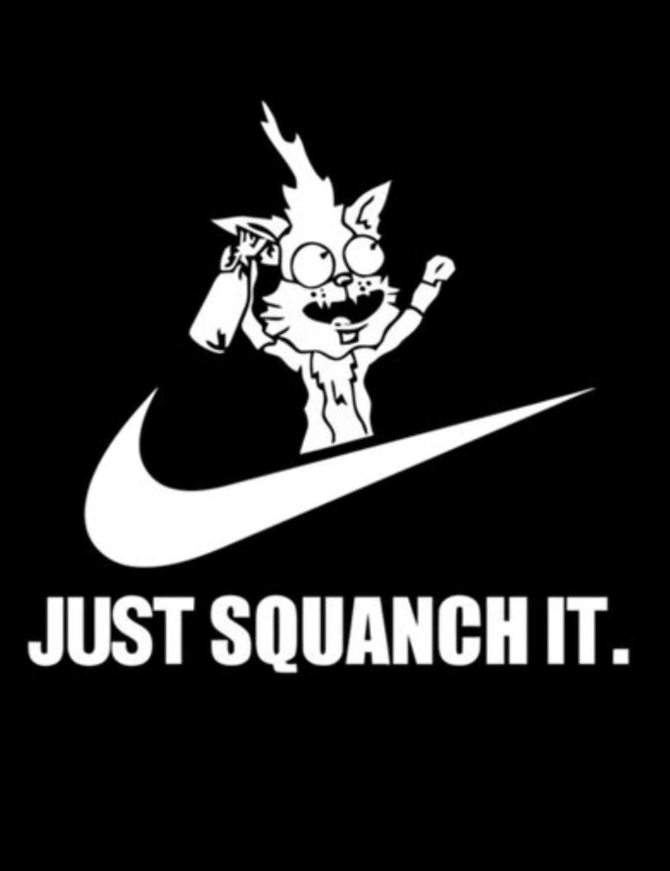 Squanchy, the lovable cat-like creature from the popular TV show Rick and Morty. Wallpaper