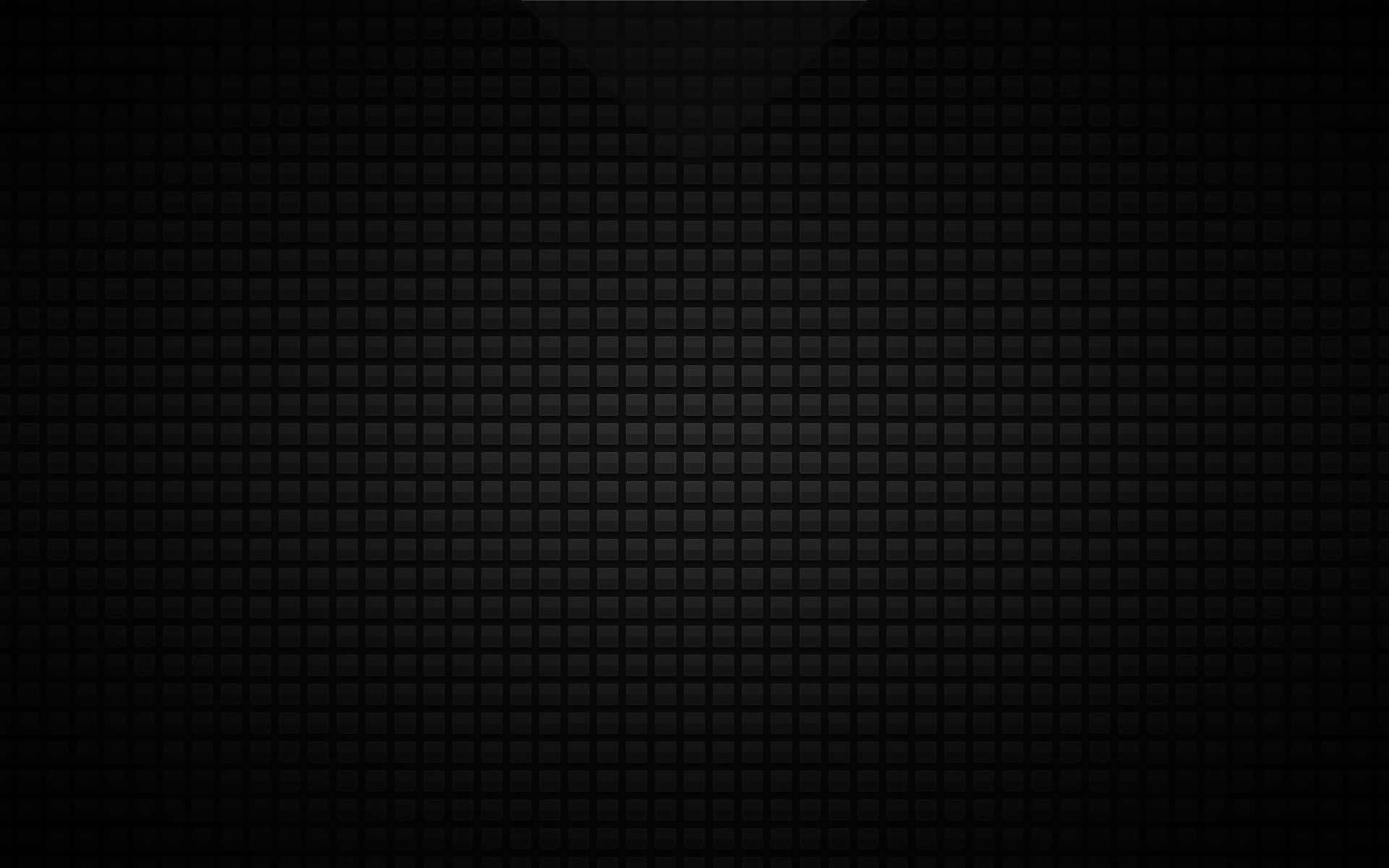 A Black Background With A Square Pattern