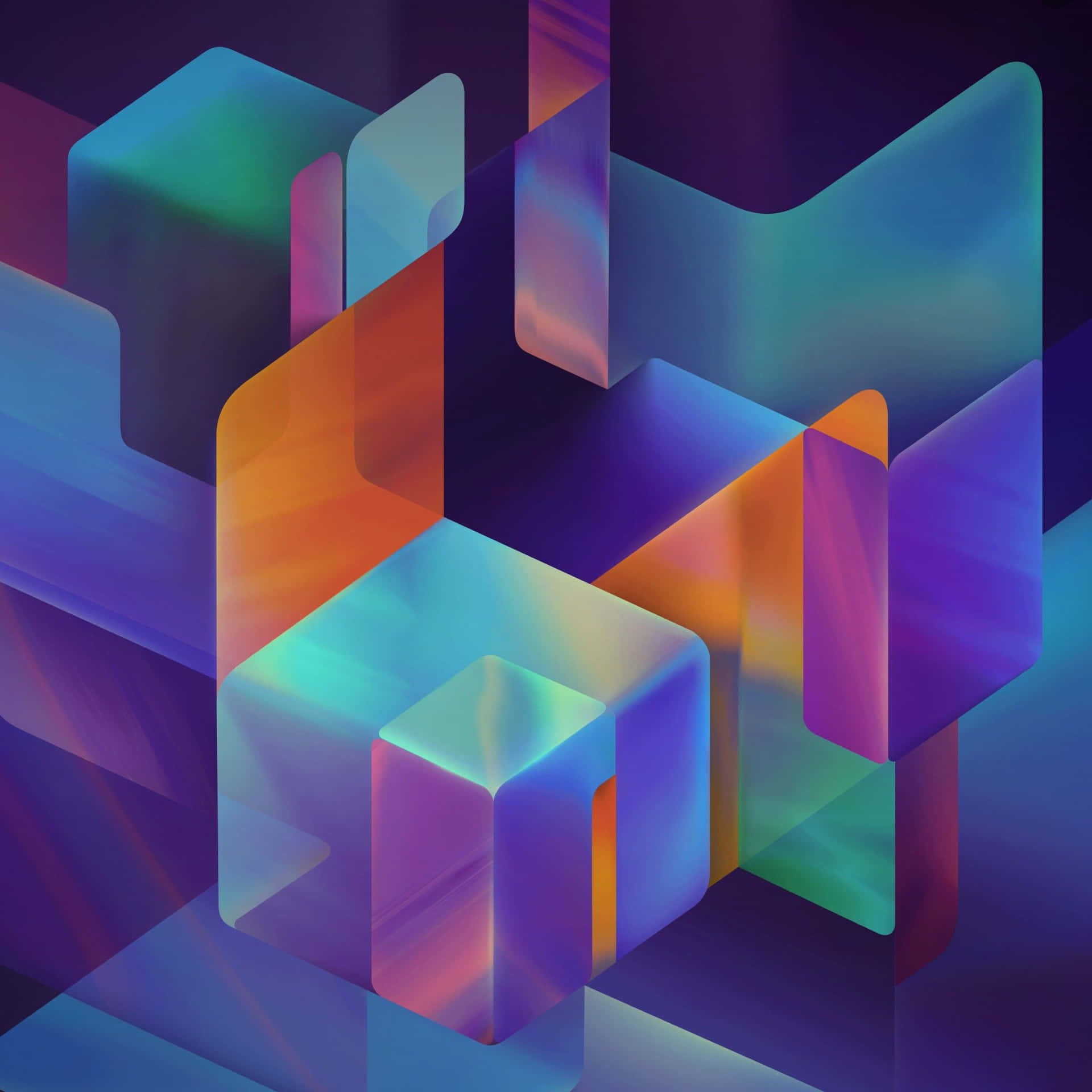 SEO  Square - Transparent abstract geometric shapes