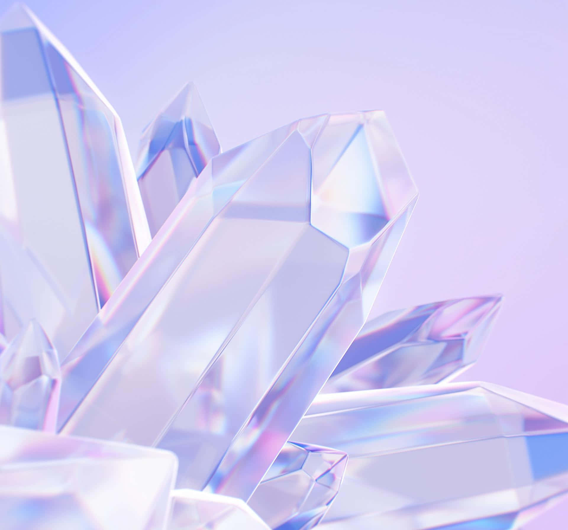 Square Gemstone Background For Foldable Screens Wallpaper
