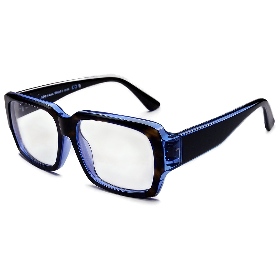 Square Glasses Png Twd PNG