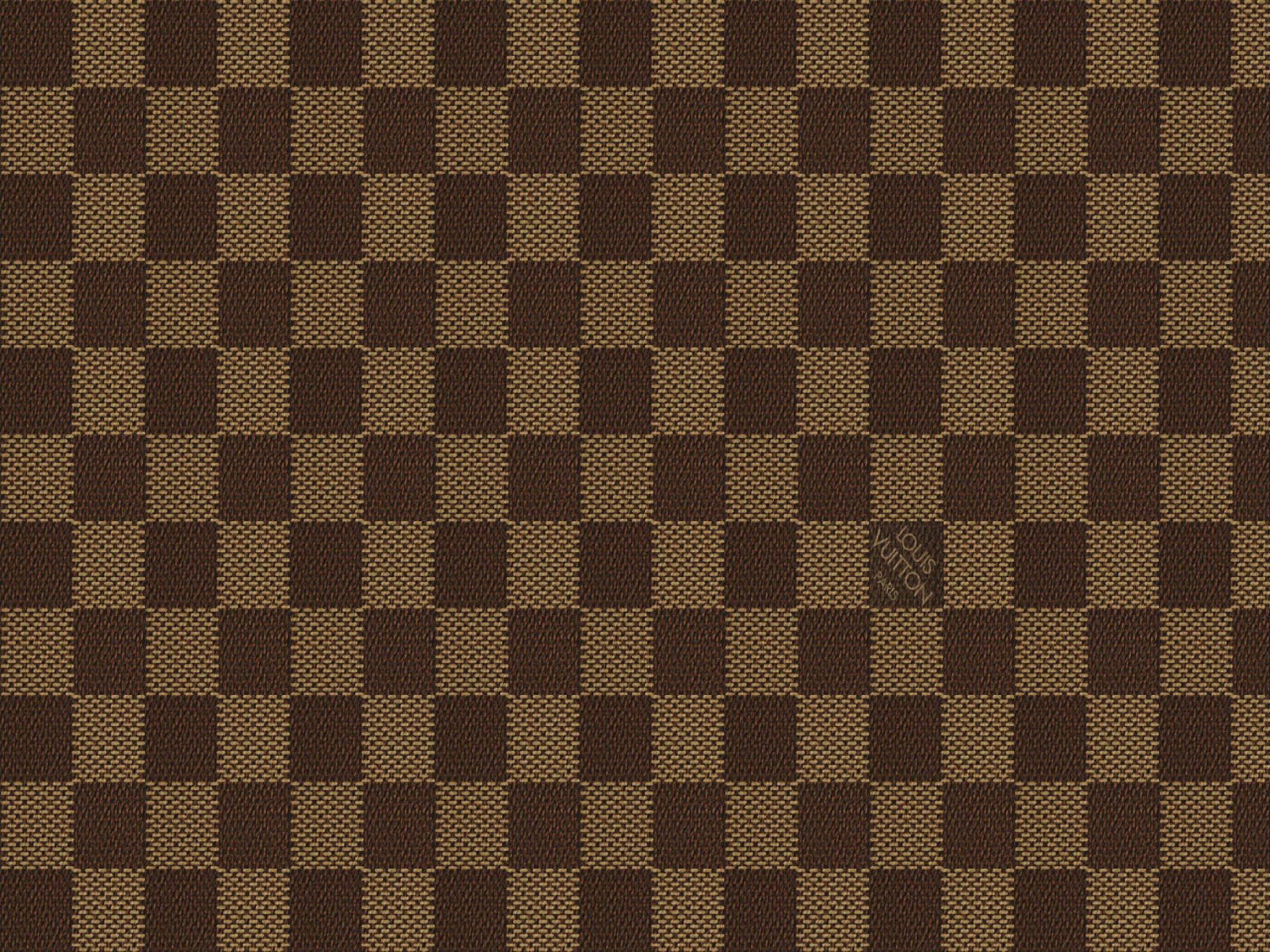 Timeless style - Louis Vuitton Vintage Checkered Wallpaper