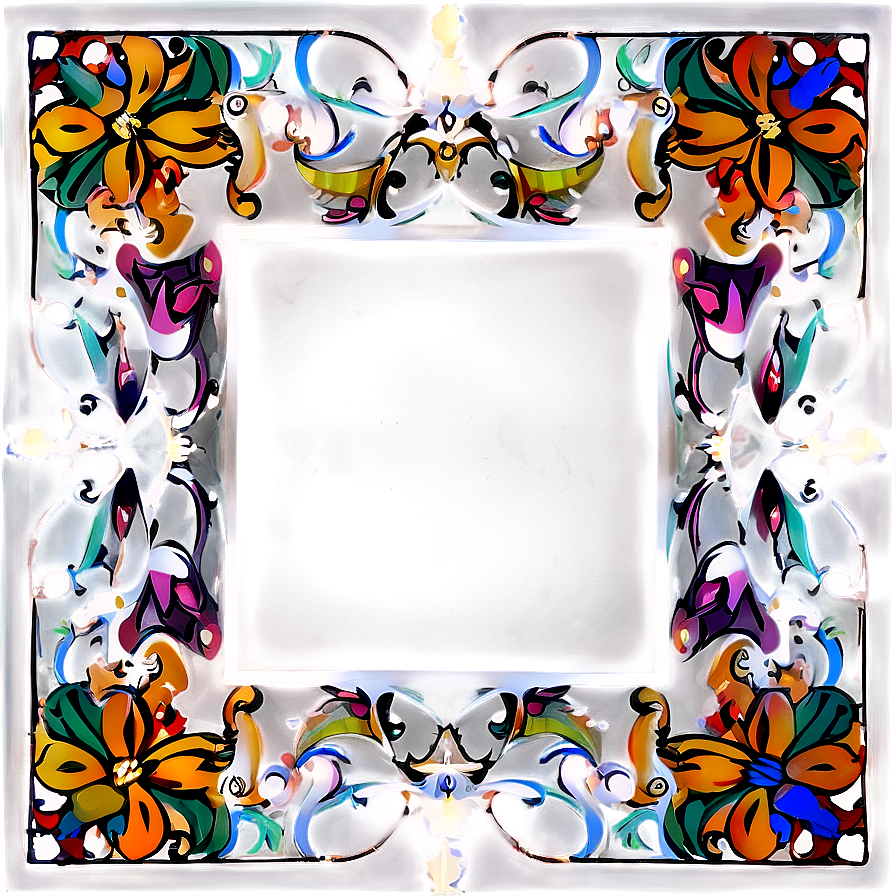 Square Outline Design Png 06212024 PNG