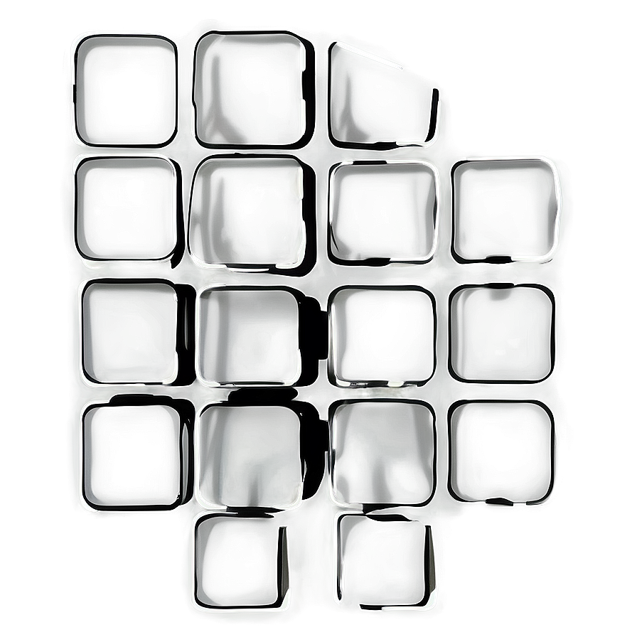 Square Outline For Coloring Png Hiq PNG