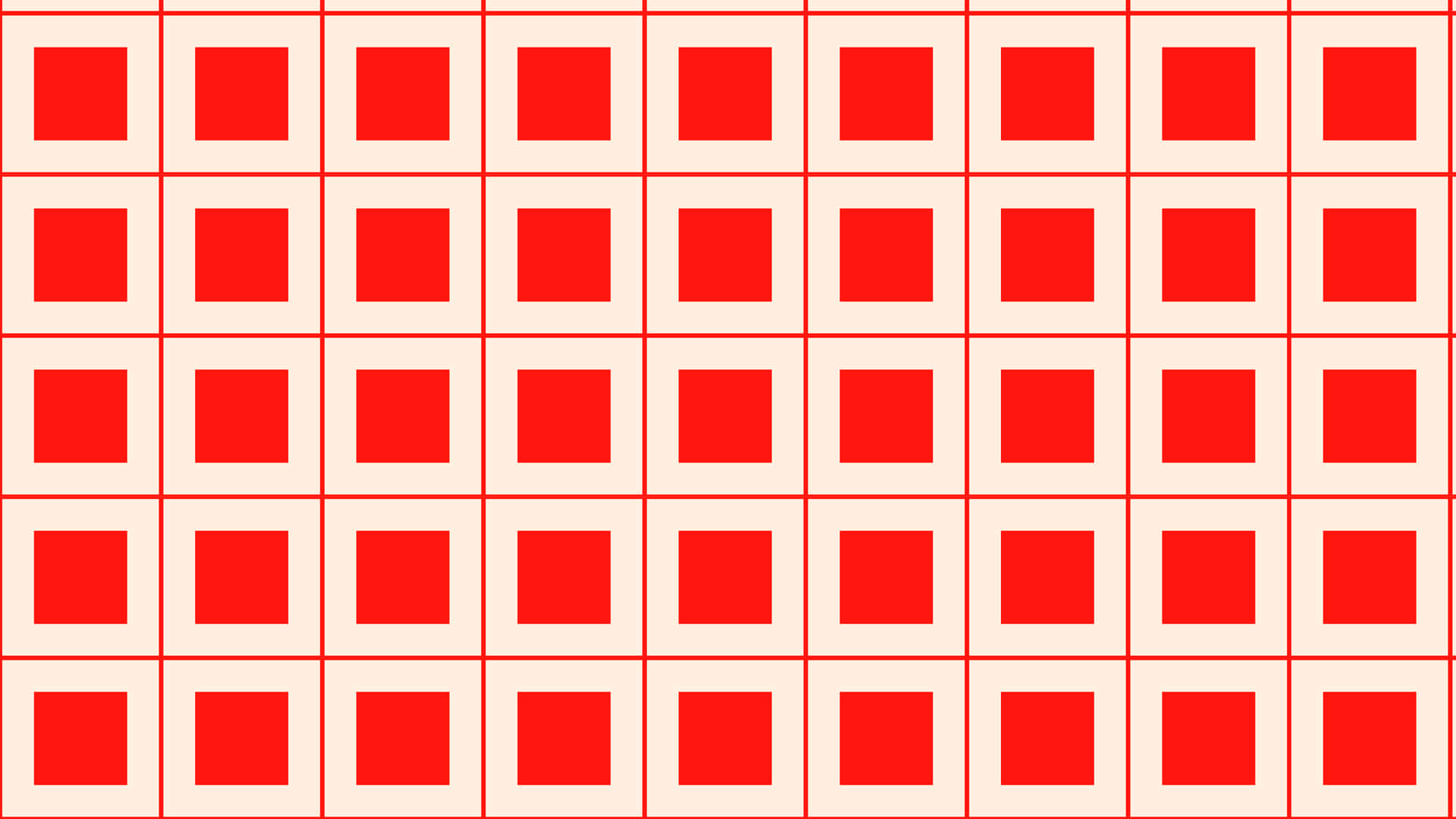 A Red And White Square Pattern