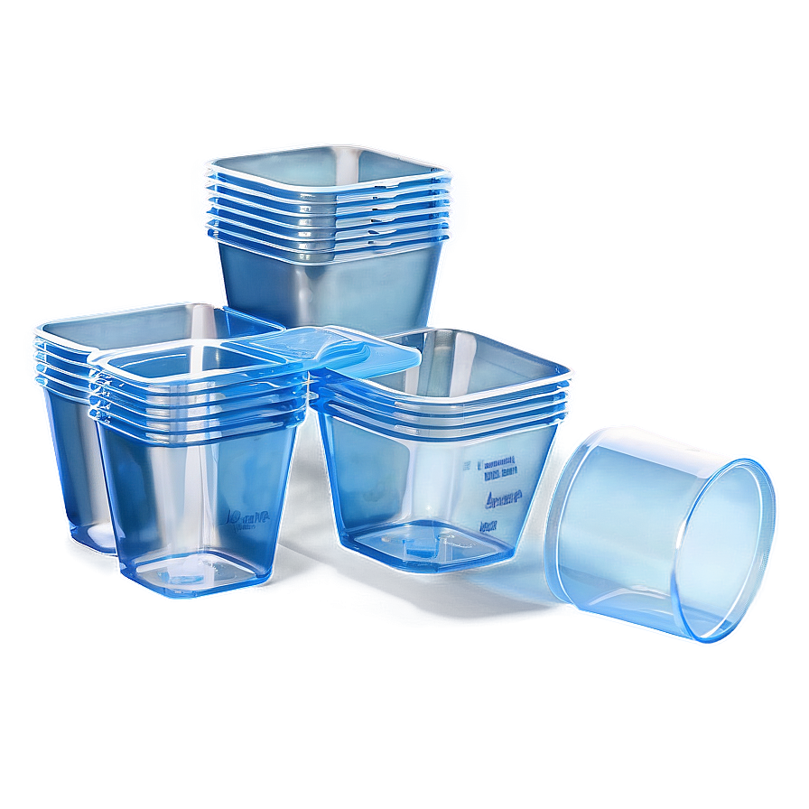 Square Plastic Cup Png Hlx PNG