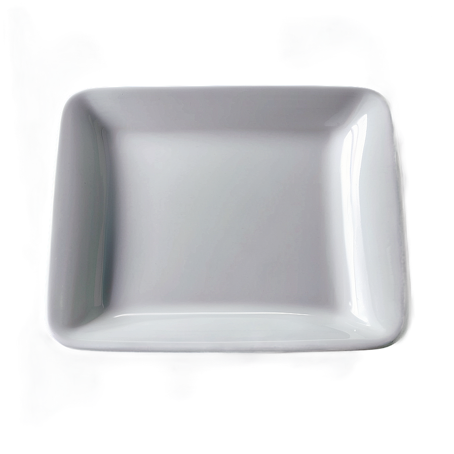 Square White Plate Png 71 PNG