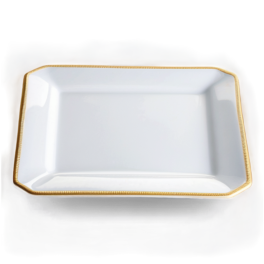 Square White Plate Png 83 PNG