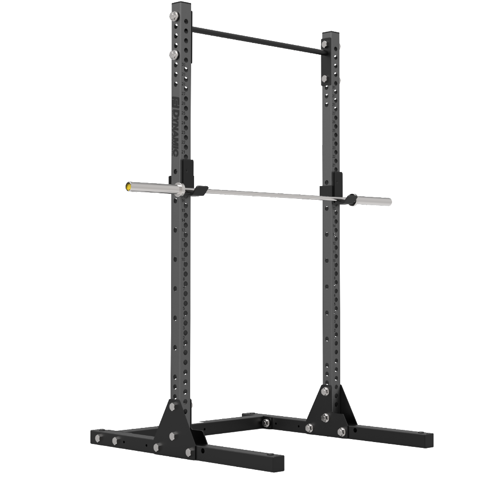 Squat Rackwith Barbell PNG