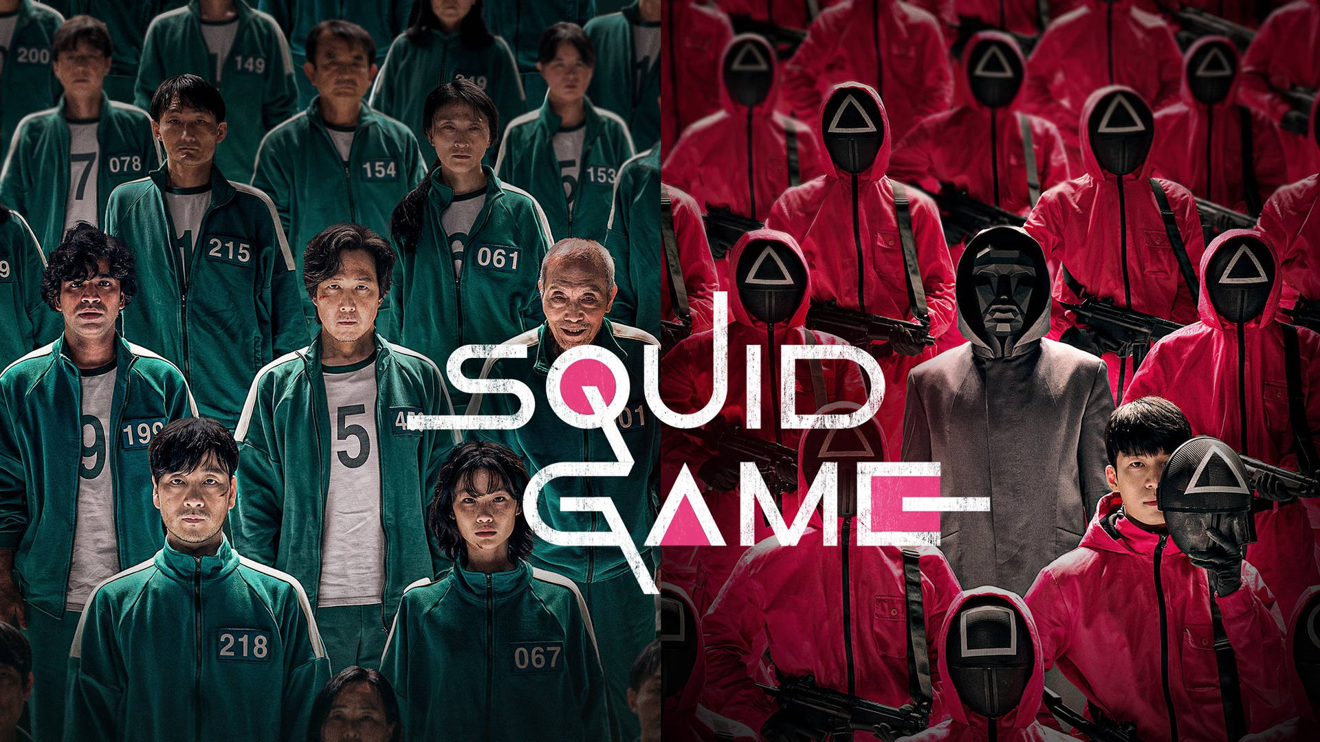 Squid Game 067 Titolo Principale Sfondo