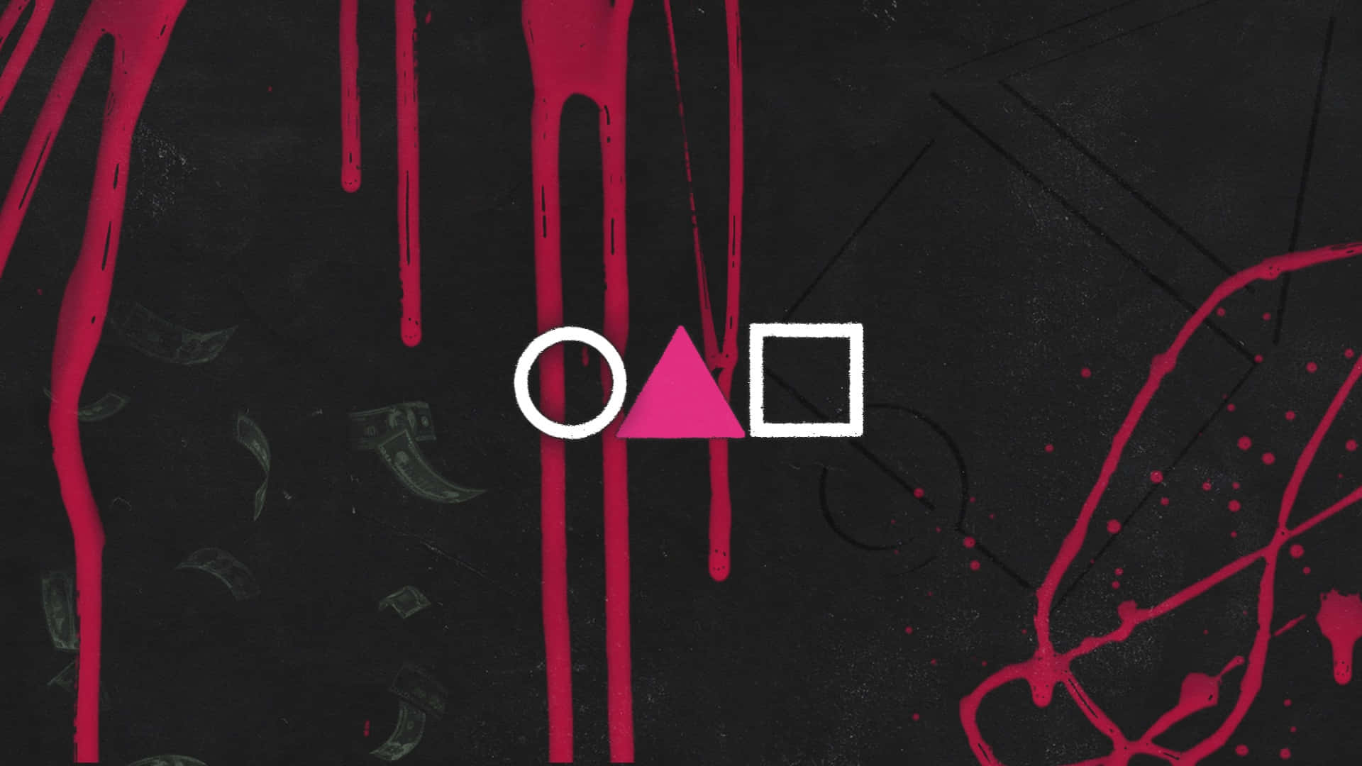 Símbolos De La Temporada 2 De Squid Game Fondo de pantalla