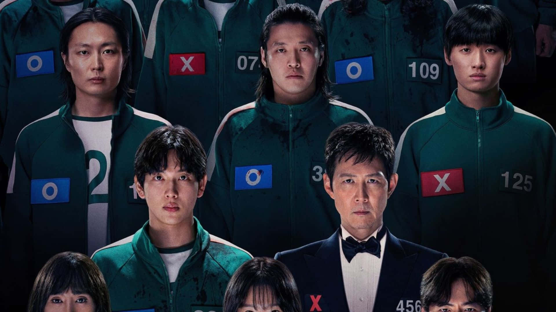 Squid Game Season 3 Cast Wallpaper