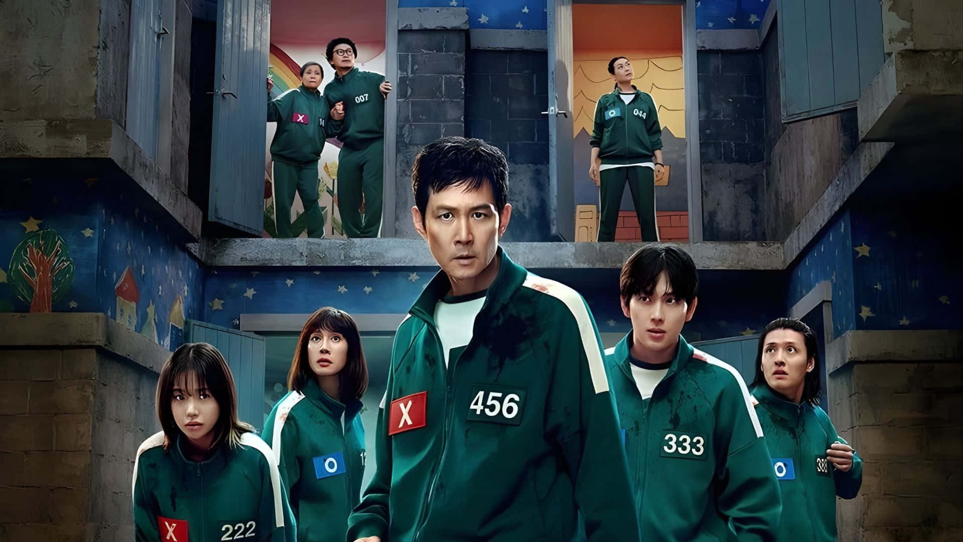 Squid Game Season 3 Cast Wallpaper