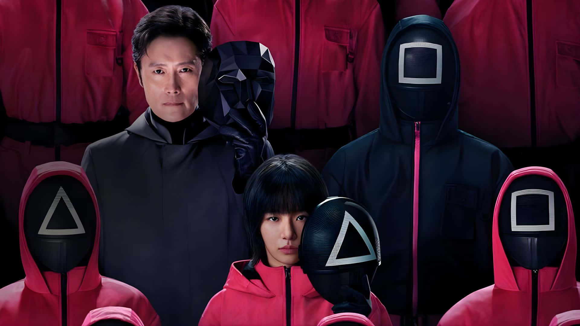 Squid Game Season 3 Cast Wallpaper