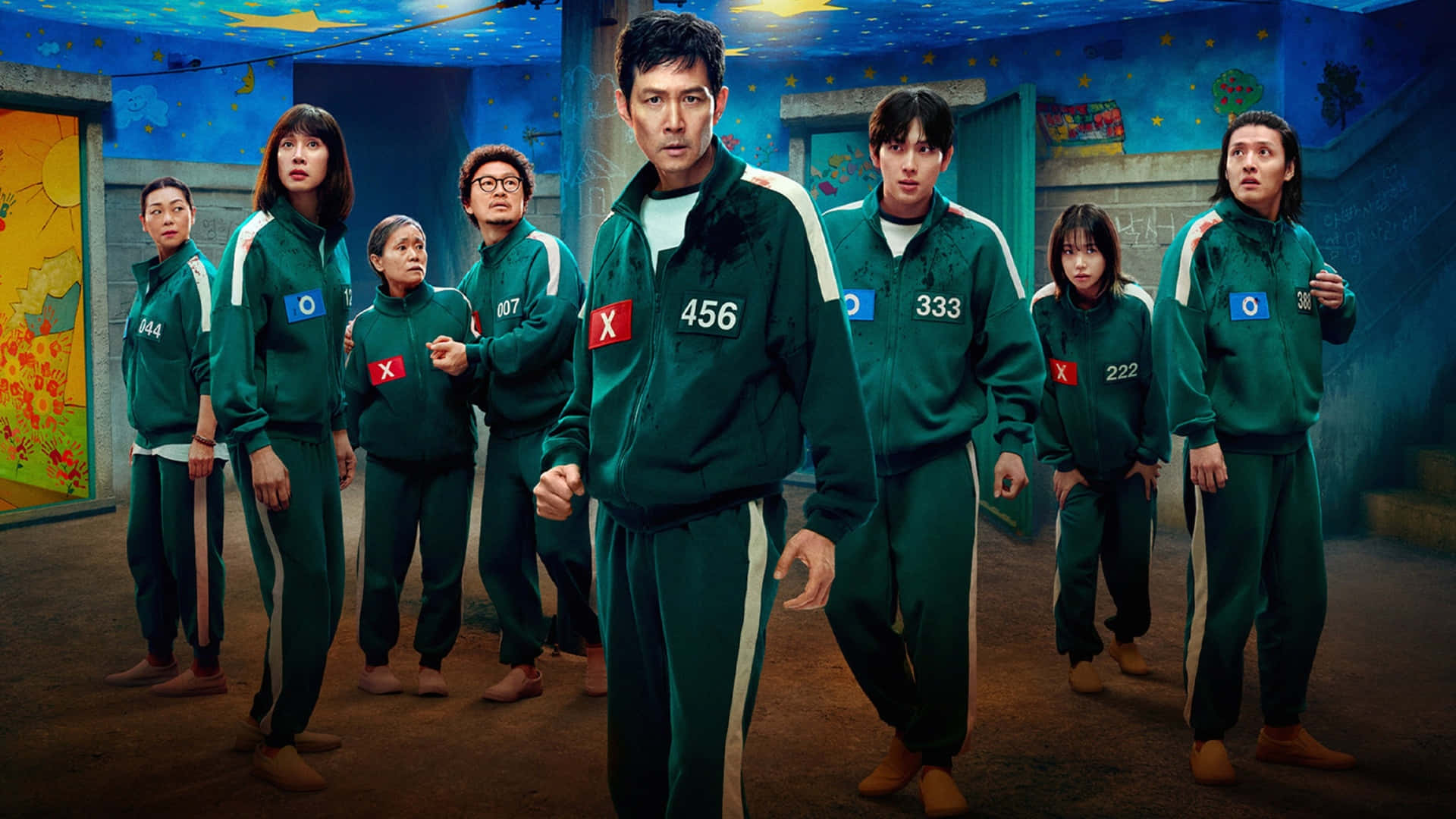 Squid Game Season Two Cast Wallpaper