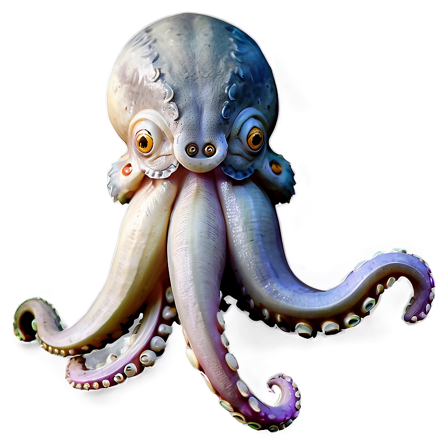 Squid Sketch Design Png Tor24 PNG