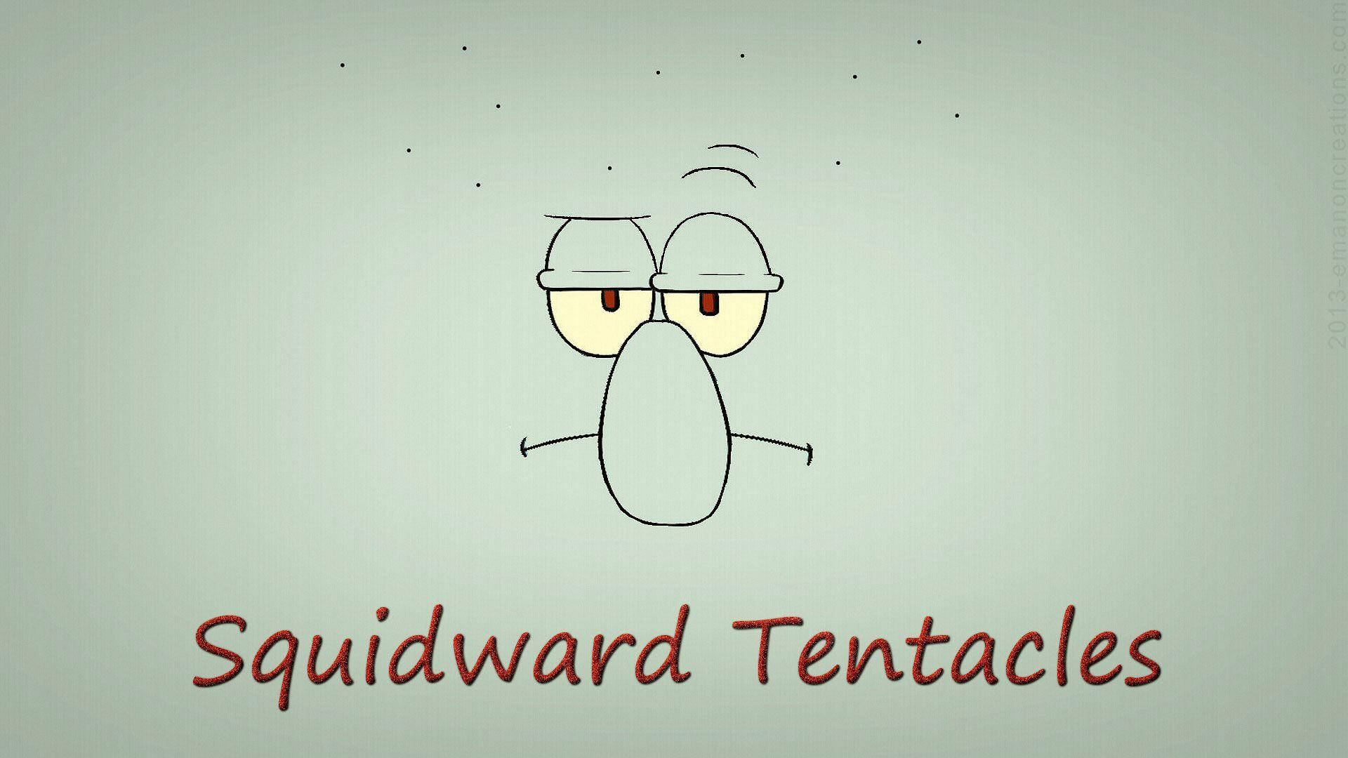 Squidward Tentacles Face With Name