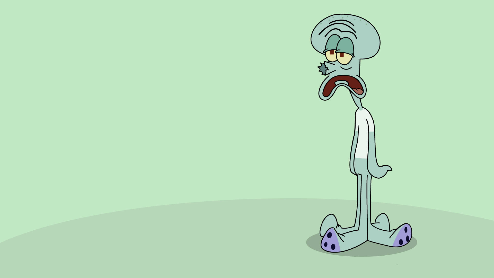 Squidward Tentacles Noseless