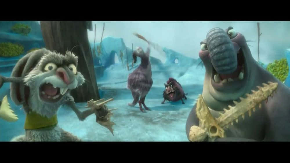 Squint From Ice Age Continental Drift Wallpaper