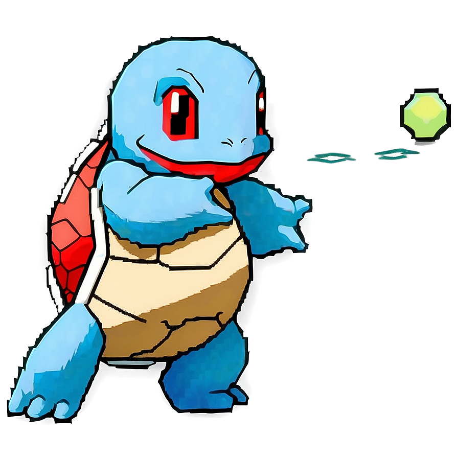 Download Squirtle Pixel Art Png 37