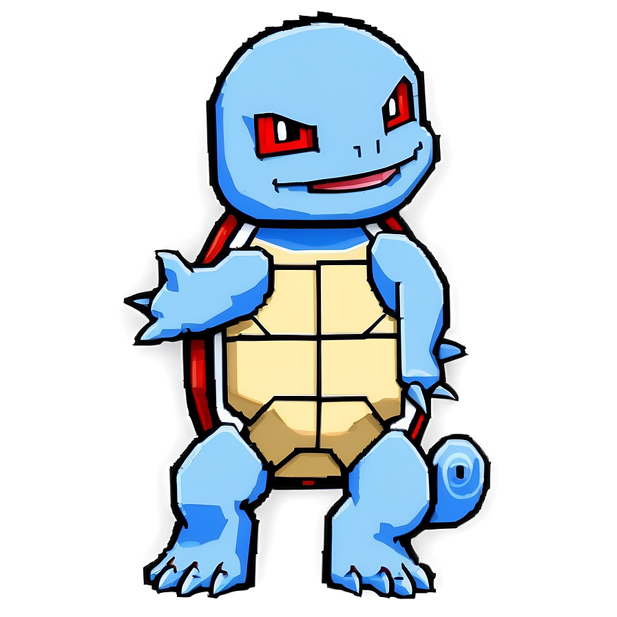 Squirtle Pixel Art Png Qov PNG