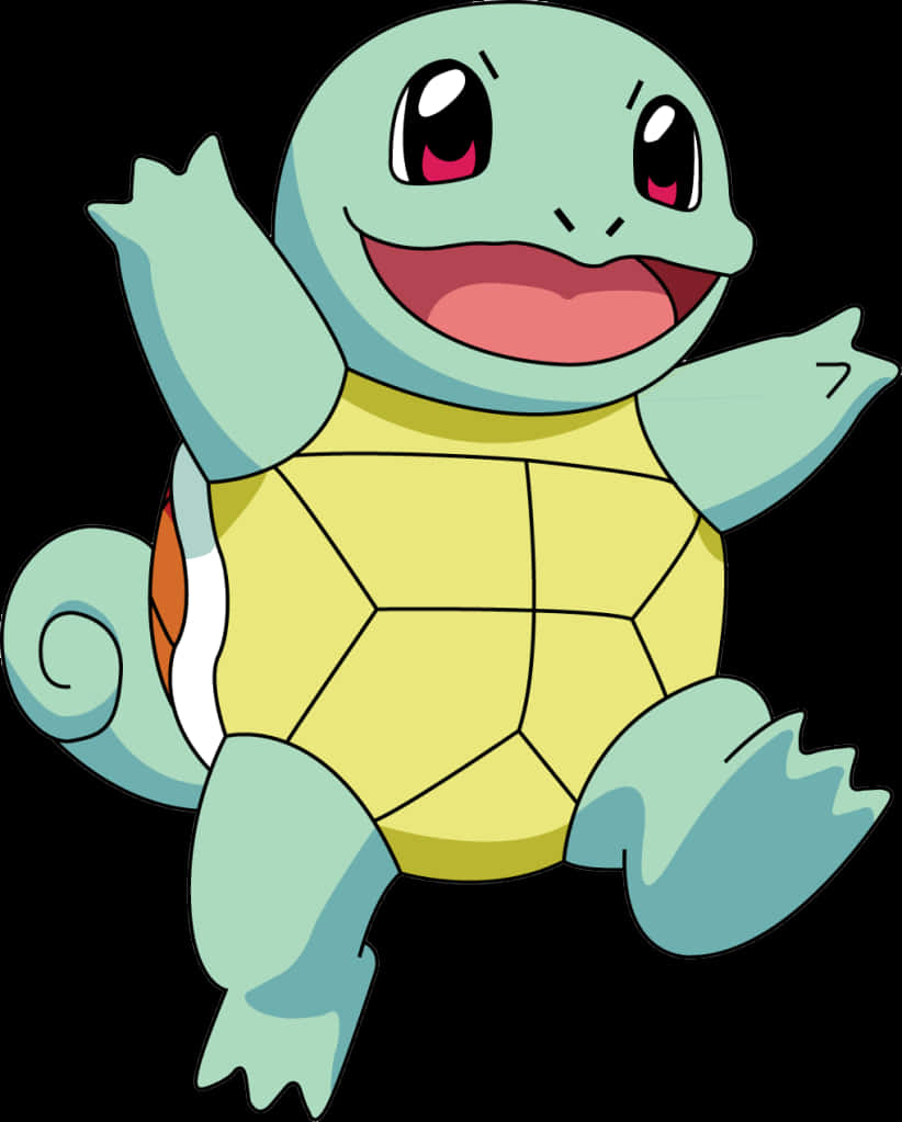 Squirtle Pokemon Character PNG