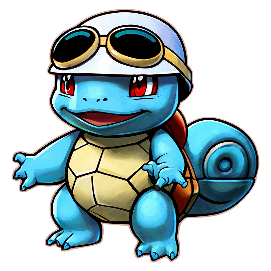 Squirtle Squad Leader Png 05212024 PNG