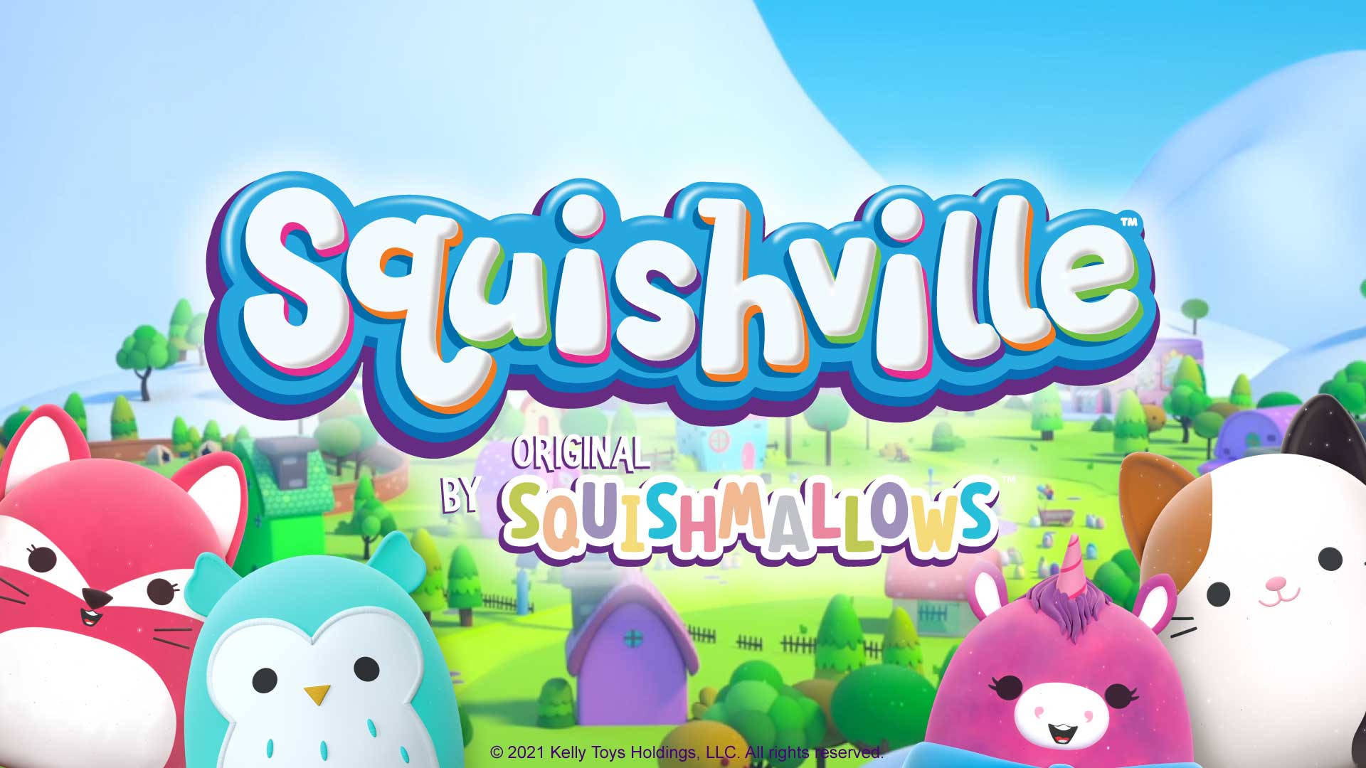Squishmallows Animated Series Cover Wallpaper