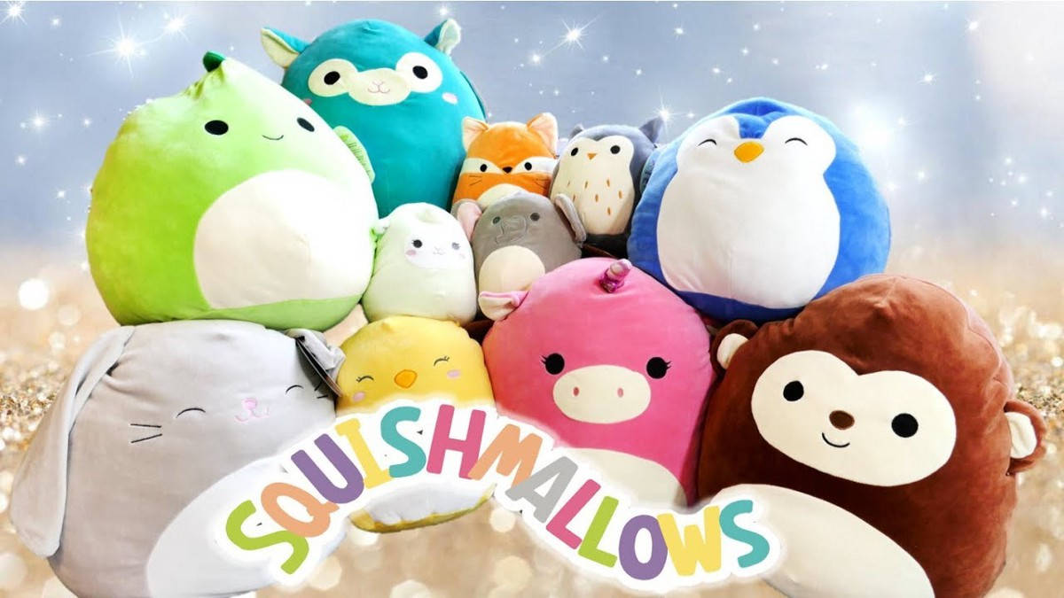 Squishmallows Stuffed Toys Cover Wallpaper