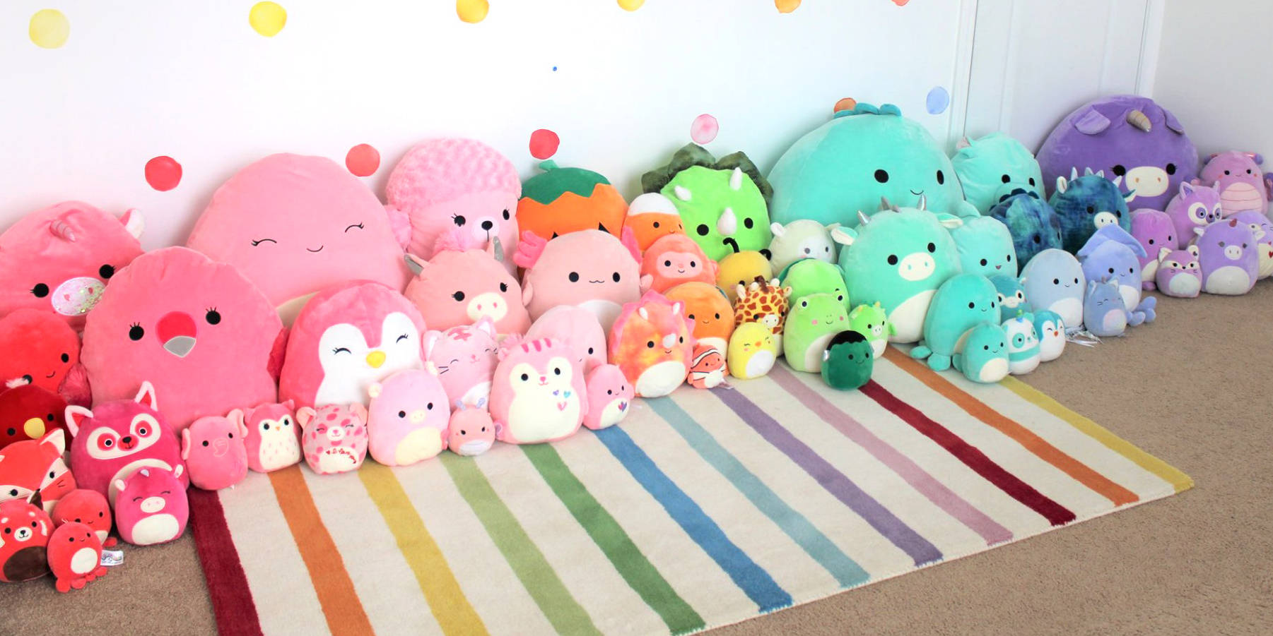 Squishmallows Toy Collection Wallpaper