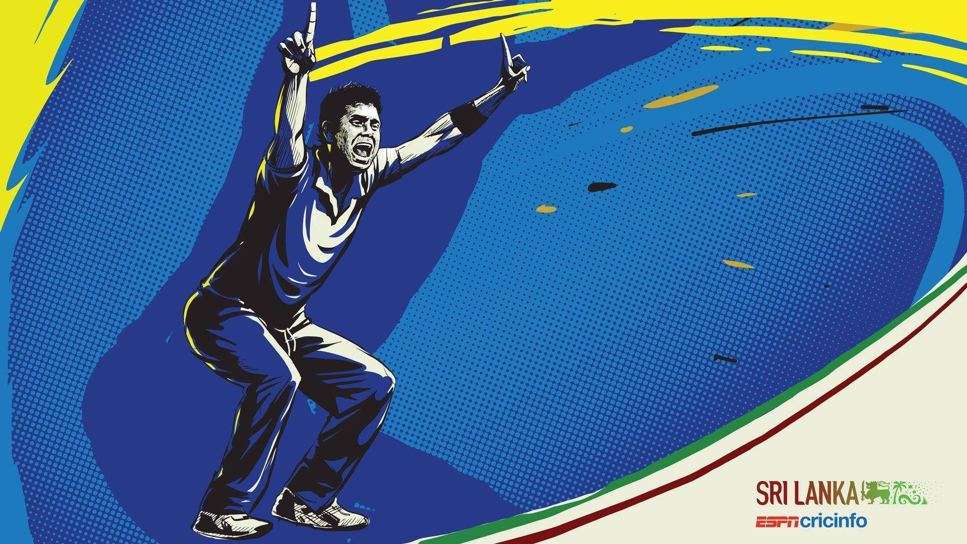 Sri Lanka Cricket Plakat Wallpaper