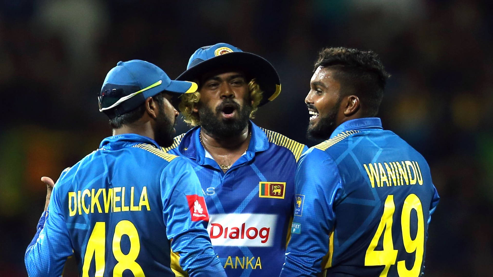 Jugadoresdel Equipo De Críquet De Sri Lanka Fondo de pantalla